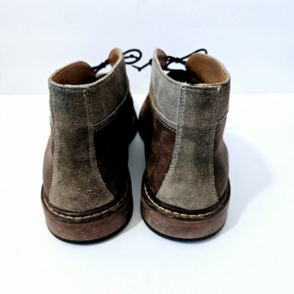 Cole Haan Williams Welt II Boots Size 7.5 Leather Two Toned Lace Up Chukka - Picture 5 of 8